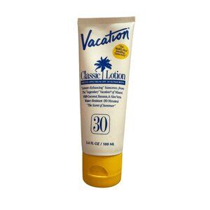 Vacation Classic Lotion SPF 30 Sunscreen 3.4 Fl Oz Skincare‎ Beauty Anti-Aging